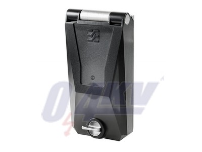 Készülékház, Szín: fekete (RAL 9005-höz hasonló), IP65, zárt állapotban