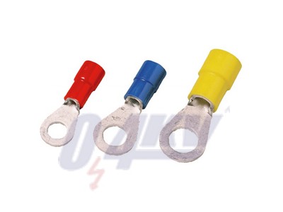Krimpelhető kábelsaru rézvezetékekhez, M 5, 0.1 mm² - 0.5 mm², sárga