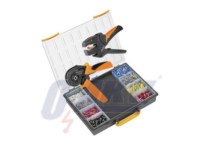 Készletdoboz (felszerelve), PZ 10 SQR, STRIPAX, Sínkód: Weidmüller, AEH száma: 2900