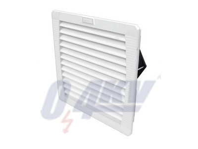 Szűrőventilátor (szekrény), IP55, szürke