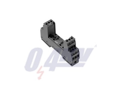 Alapelem túlfeszültség-védelmi készülékhez (adathálózatok/MCR technológia), Aljzatház, analóg, Jelek száma: 2, CE