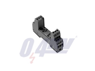 Alapelem túlfeszültség-védelmi készülékhez (adathálózatok/MCR technológia), Aljzatház, analóg, Jelek száma: 1, CE