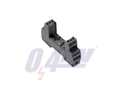 Alapelem túlfeszültség-védelmi készülékhez (adathálózatok/MCR technológia), Aljzatház, analóg, bináris, Jelek száma: 2/4, CE